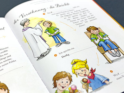 Erstkommunion Arbeitsbuch Leitfaden Bilder